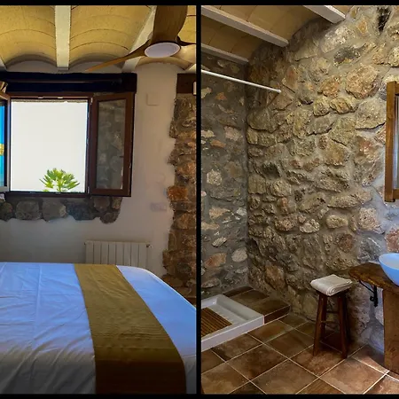Casa rural La Cueva De Miravet - De Lujo En La Cima De La Montana Con Vistas Al Mar