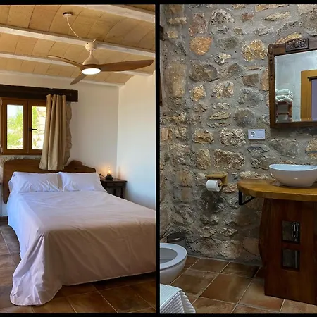 La Cueva De Miravet - De Lujo En La Cima De La Montana Con Vistas Al Mar Casa rural *