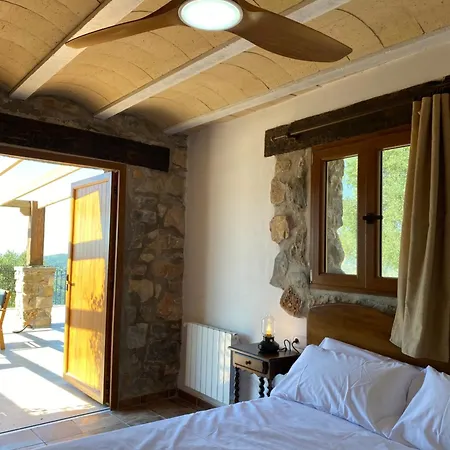 Casa rural La Cueva De Miravet - De Lujo En La Cima De La Montana Con Vistas Al Mar Cabanes (Valencia)
