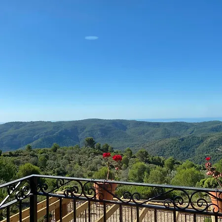 La Cueva De Miravet - De Lujo En La Cima De La Montana Con Vistas Al Mar Cabanes (Valencia)